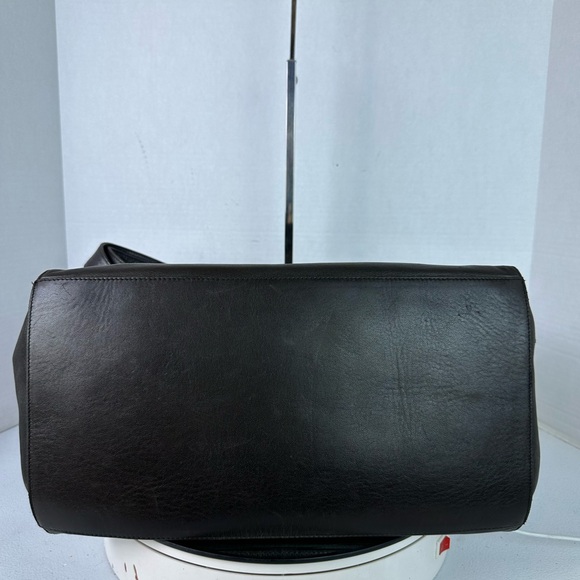 CHANEL CC LAMBSKIN LEATHER SHOULDER BAG EXPRESSO DARK BROWN - Picture 6 of 13